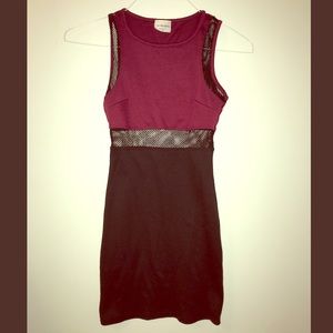 LA Hearts bodycon dress